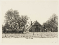 KT 2007 008
<br/>
Boerderijtje bij 't Waliën
<br/>
<em>Kouwen, Philip (1922-2002)</em>